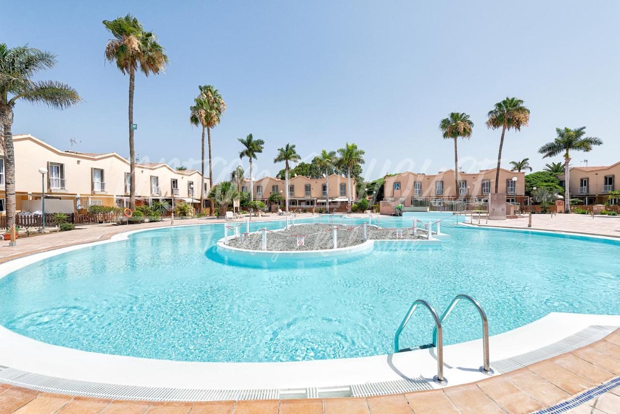 BUNGALOW en CAMPO INTERNACIONAL Maspalomas  Buitenkant foto